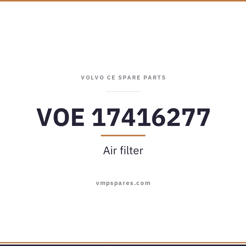 VOE 17416277 – Air filter
