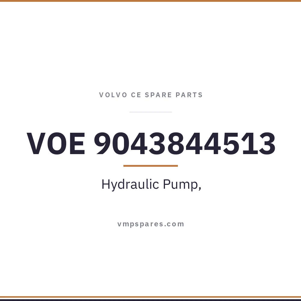 VOE 9043844513 – Hydraulic Pump,