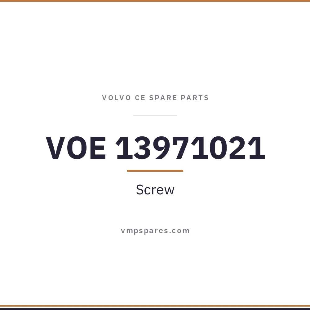 VOE 13971021 – Screw