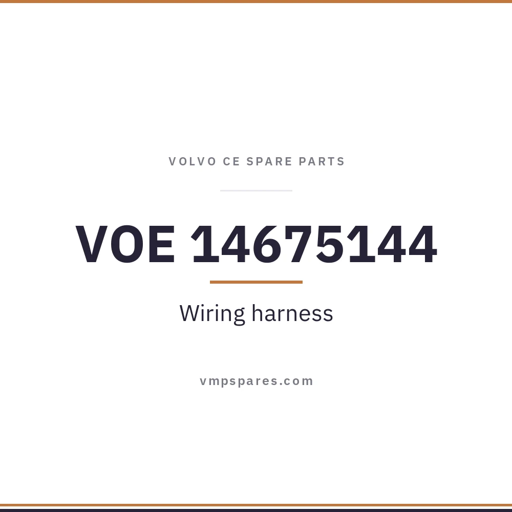 VOE 14675144 – Wiring harness