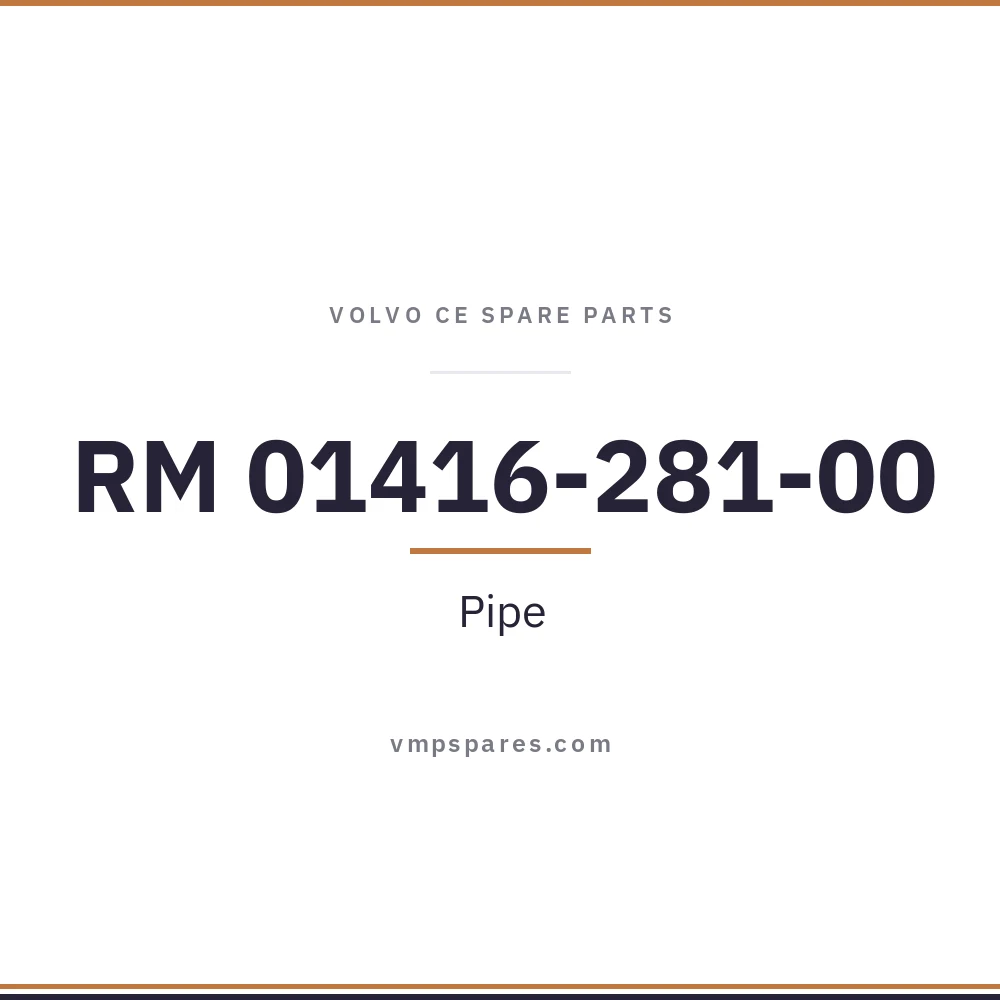 RM 01416-281-00 – Pipe