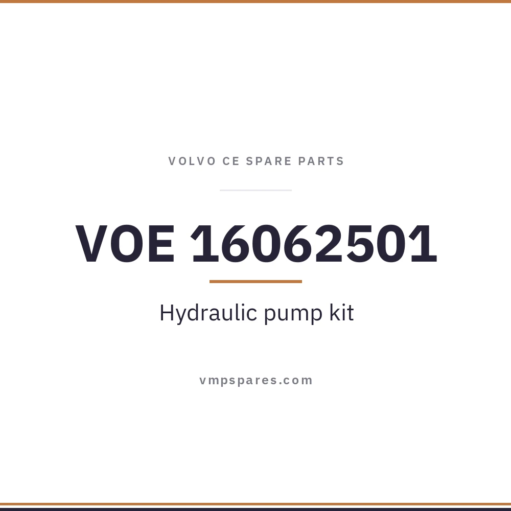 VOE 16062501 – Hydraulic pump kit