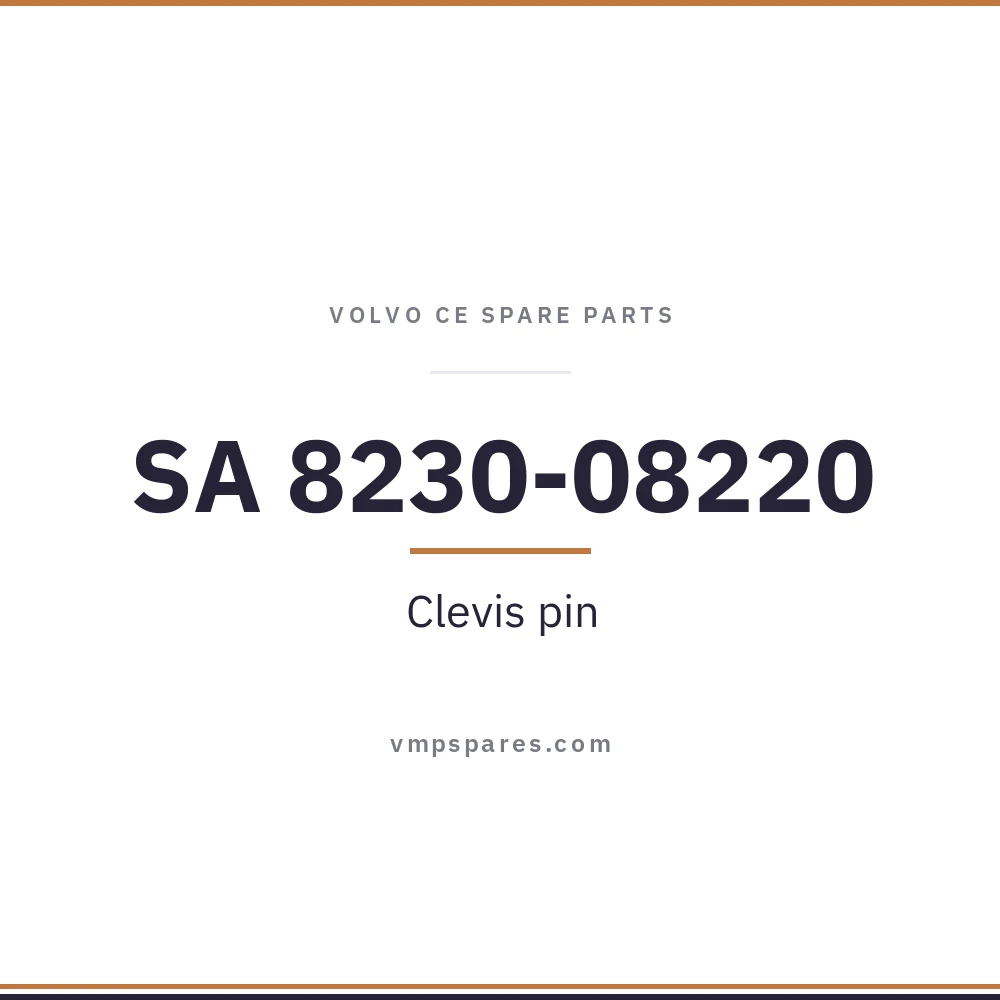 SA 8230-08220 – Clevis pin