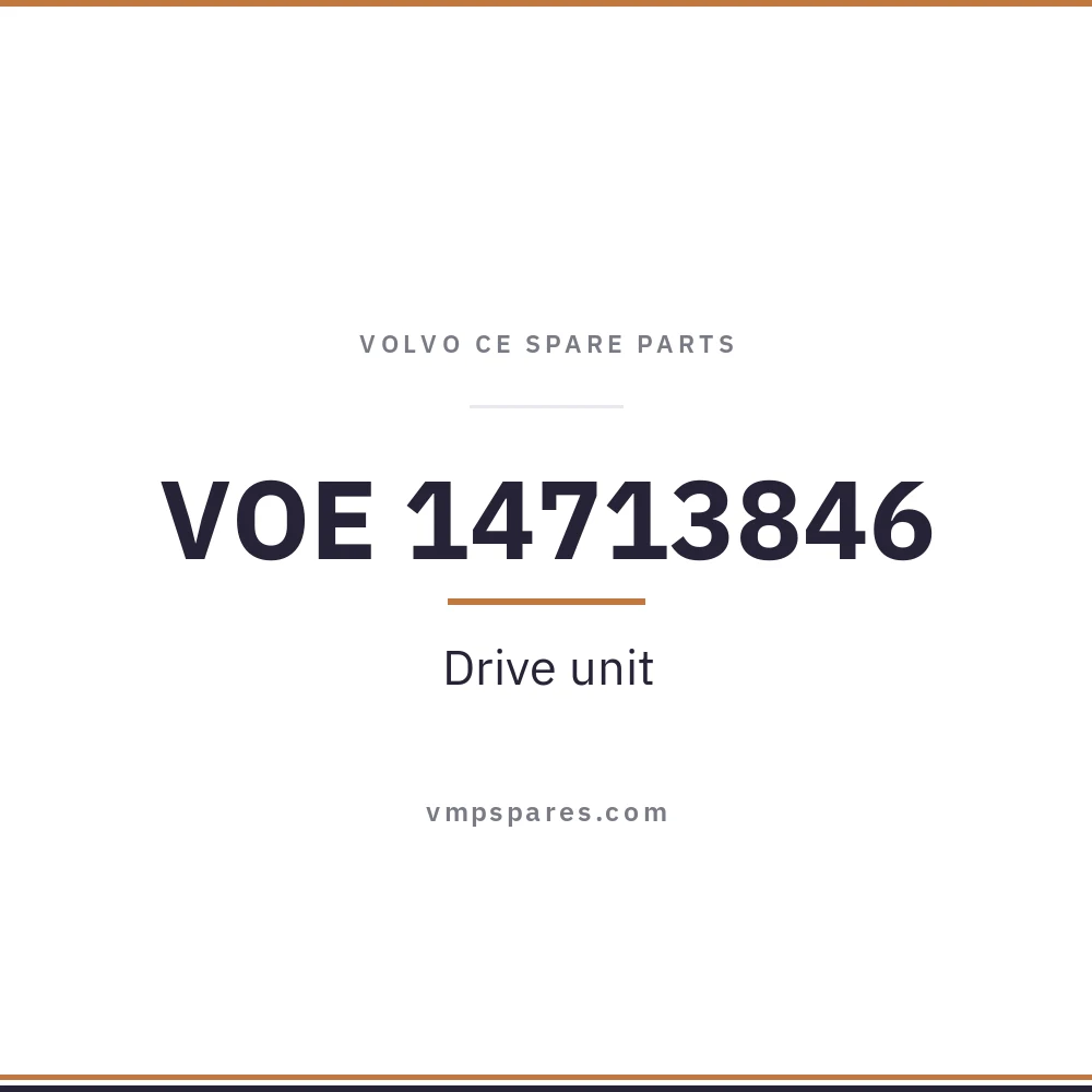 VOE 14713846 – Drive unit