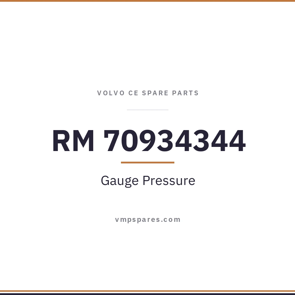 RM 70934344 – Gauge Pressure