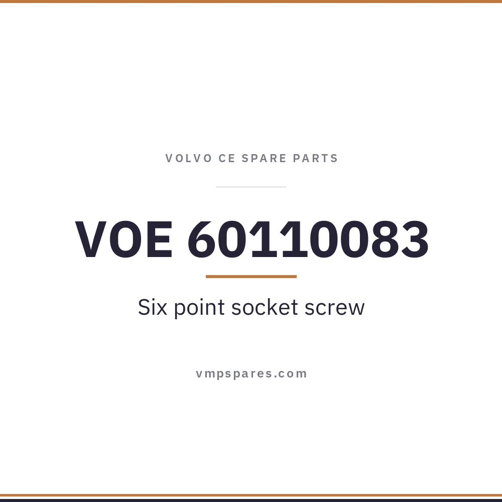 VOE 60110083 – Six point socket screw