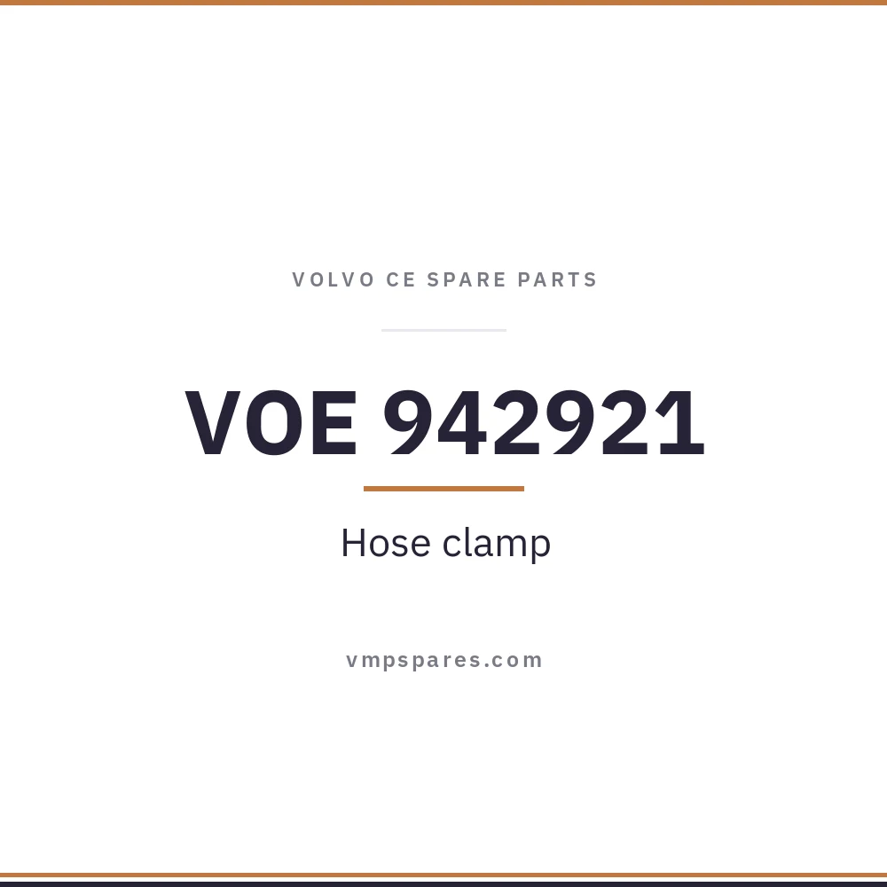 VOE 942921 – Hose clamp