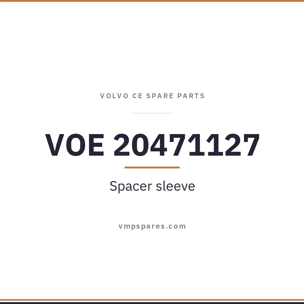 VOE 20471127 – Spacer sleeve