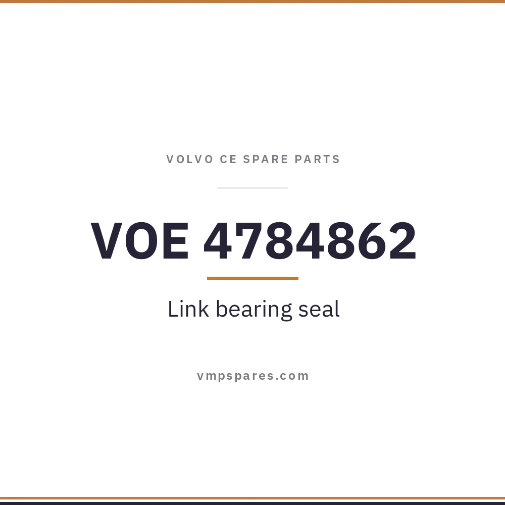 VOE 4784862 – Link bearing seal