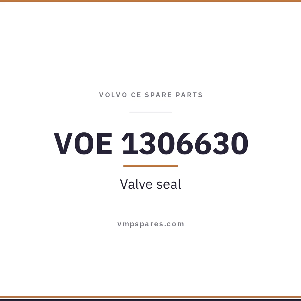 VOE 1306630 – Valve seal