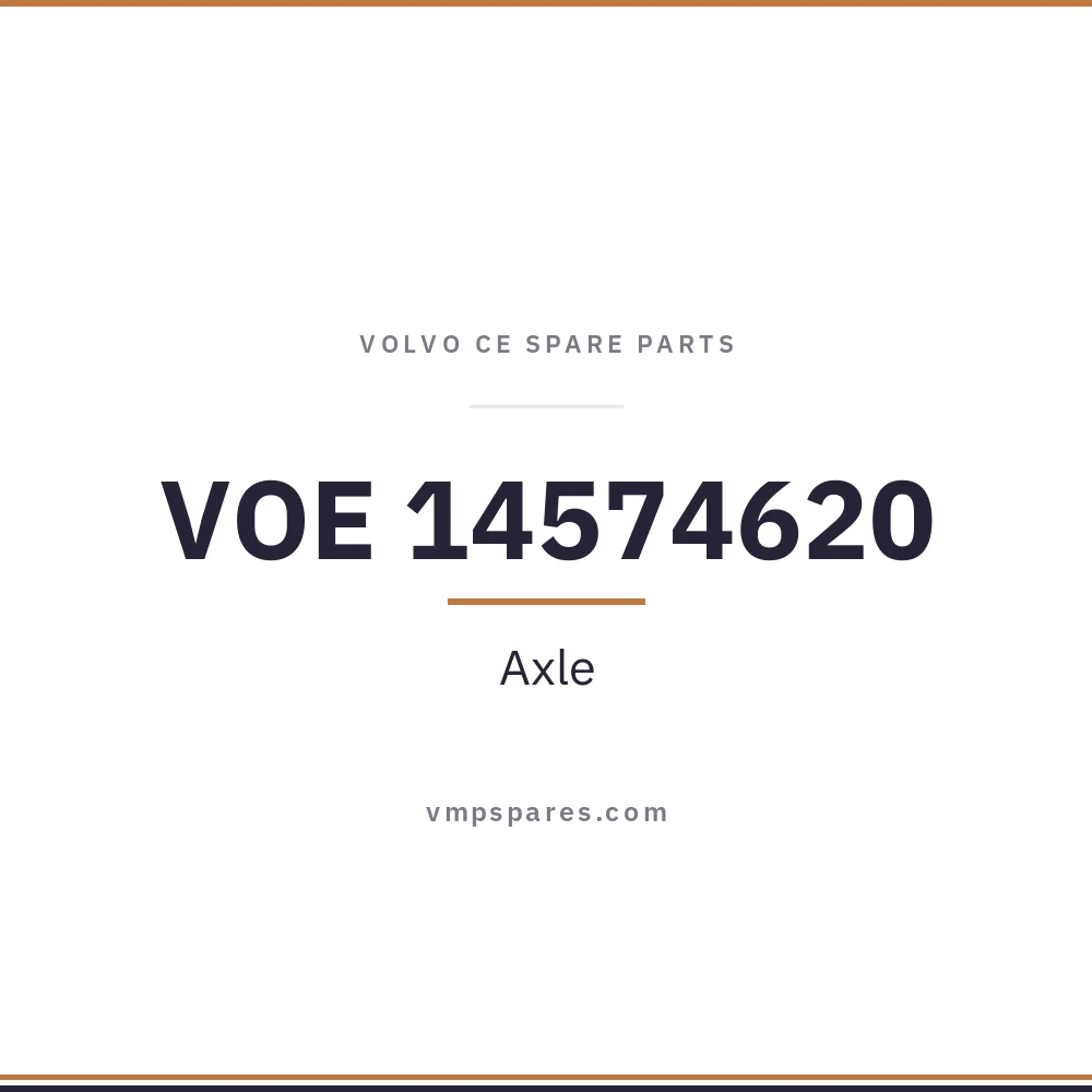 VOE 14574620 – Axle