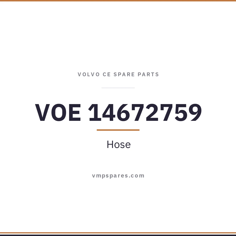 VOE 14672759 – Hose