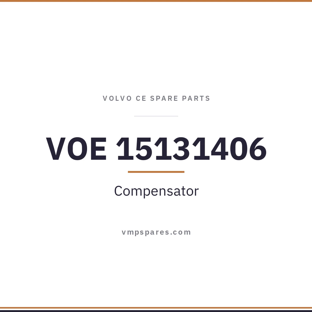 VOE 15131406 – Compensator