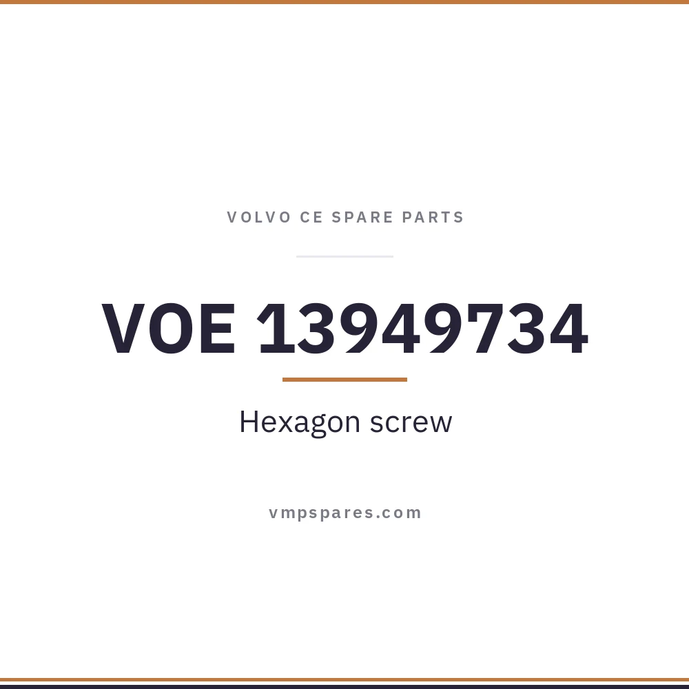 VOE 13949734 – Hexagon screw