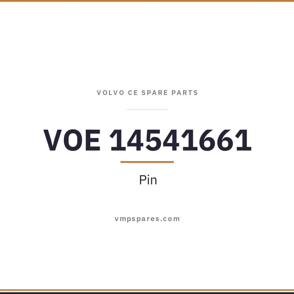 VOE 14541661 – Pin
