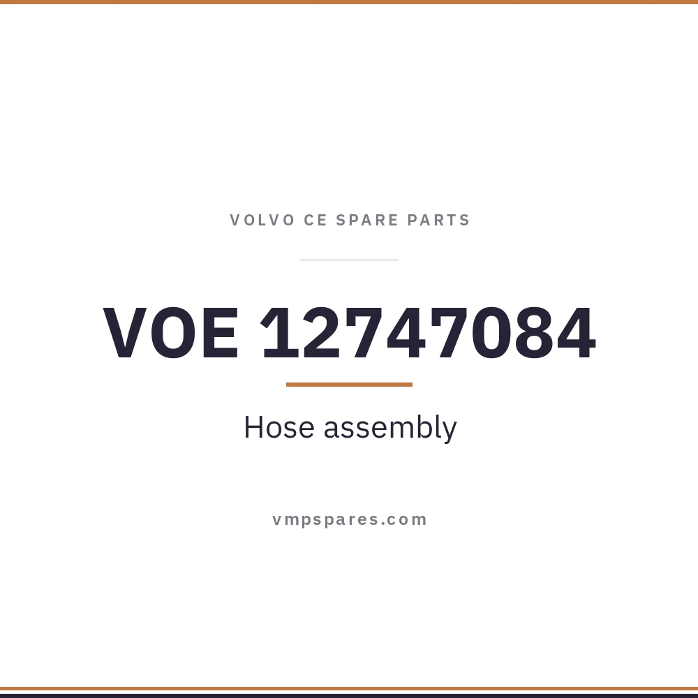 VOE 12747084 – Hose assembly