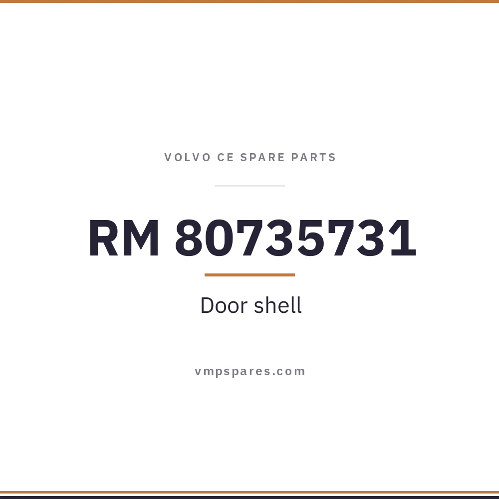 RM 80735731 – Door shell