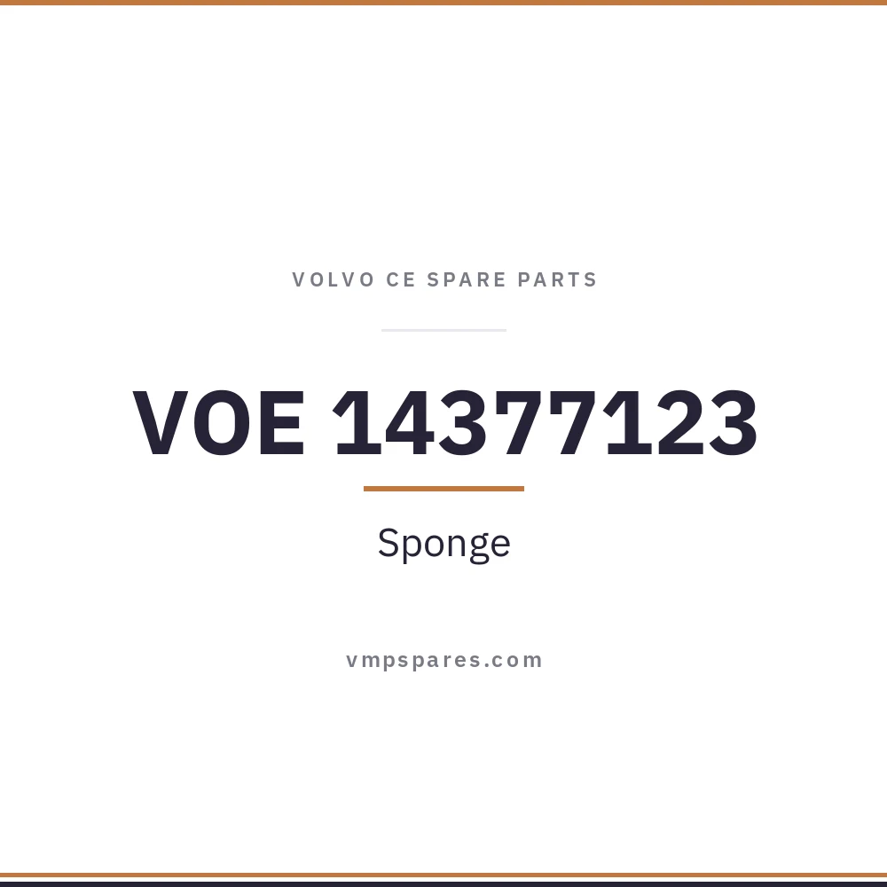 VOE 14377123 – Sponge