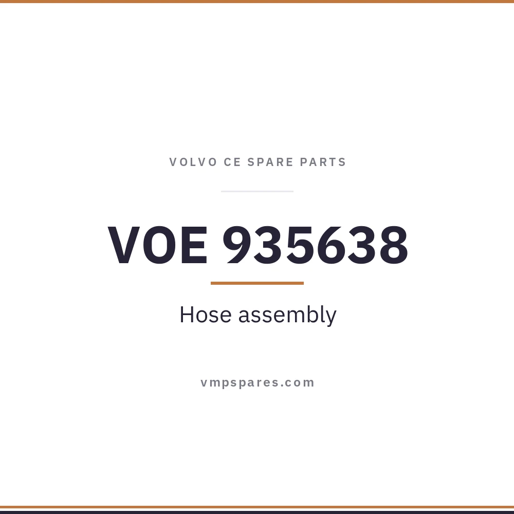 VOE 935638 – Hose assembly