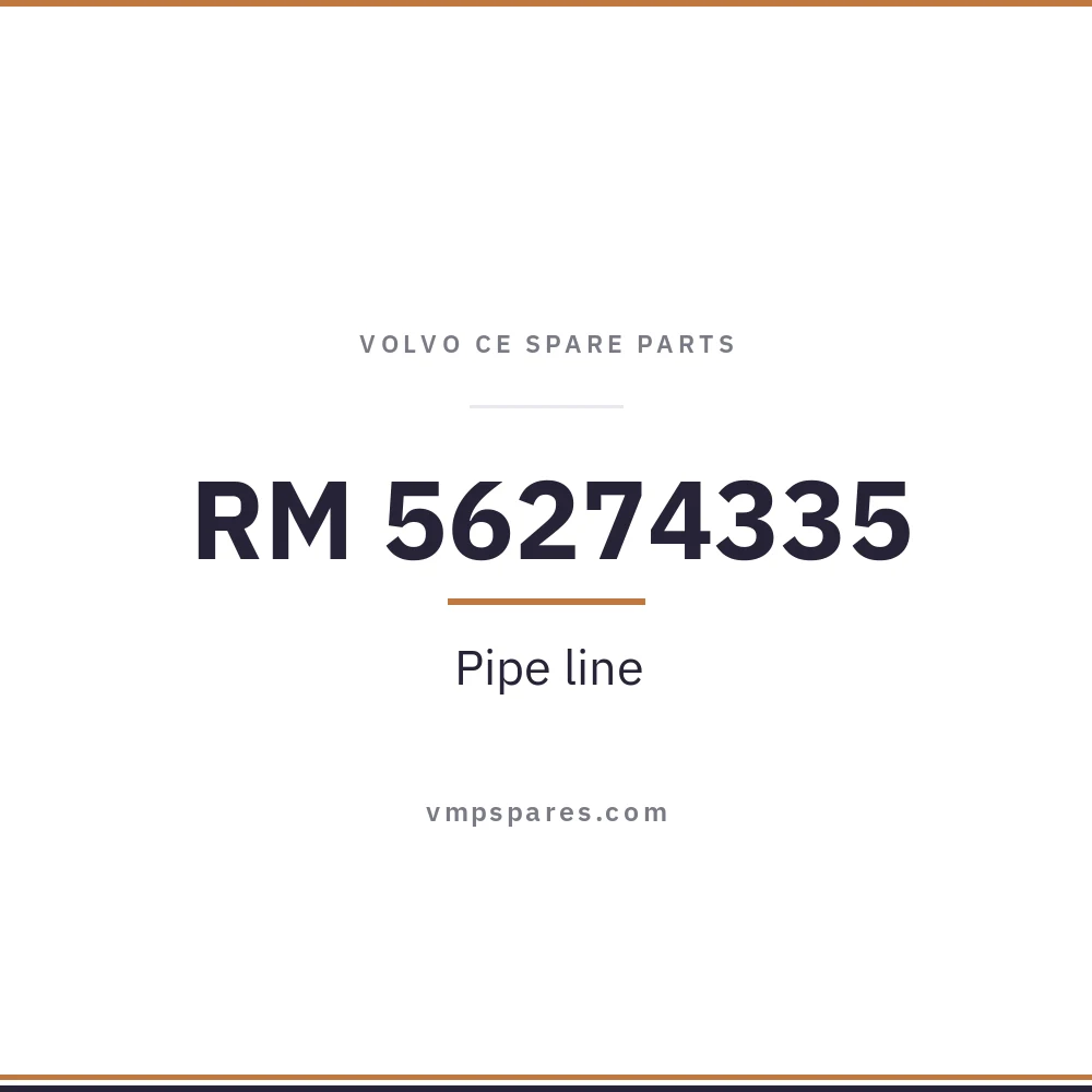 RM 56274335 – Pipe line