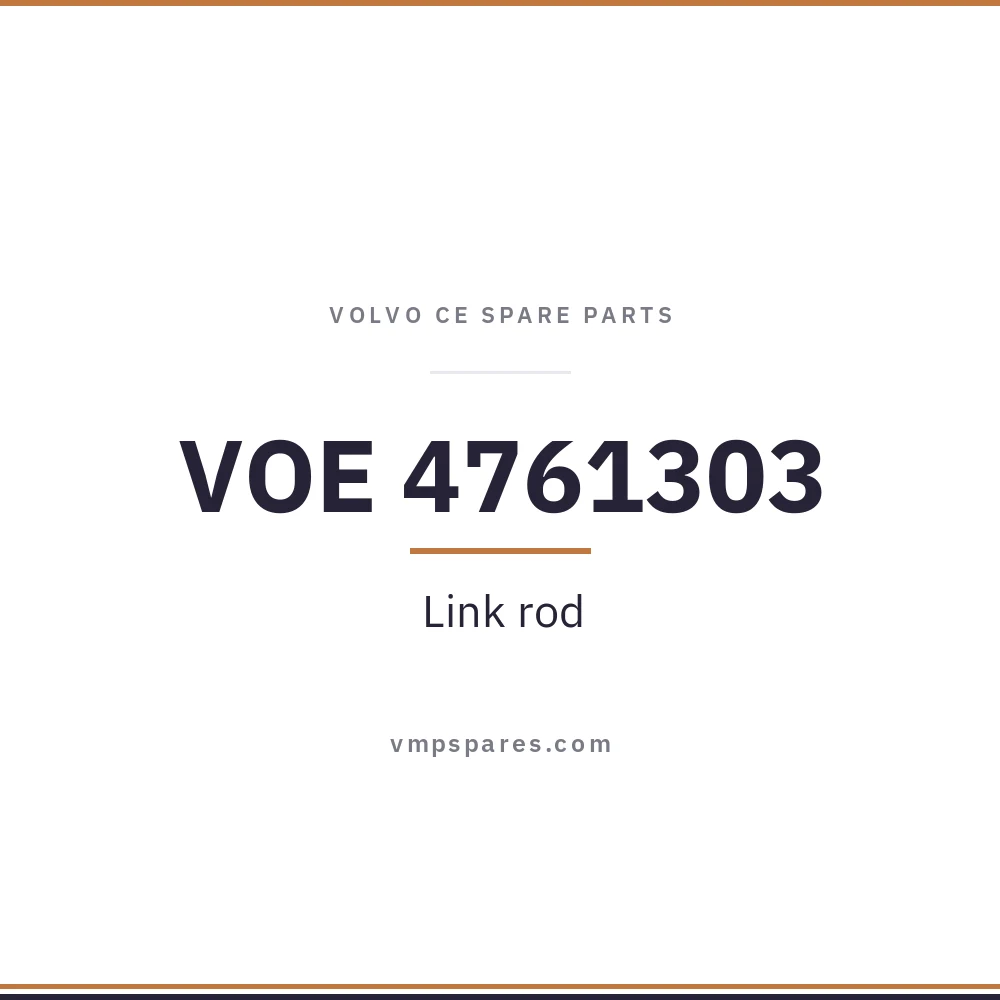 VOE 4761303 – Link rod