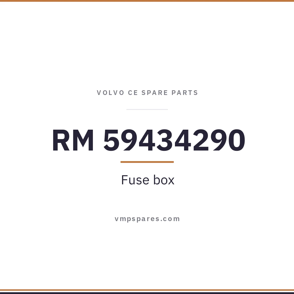 RM 59434290 – Fuse box