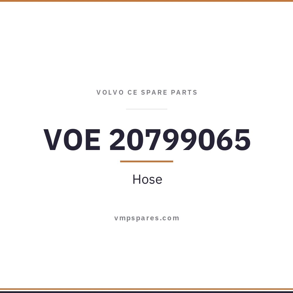 VOE 20799065 – Hose
