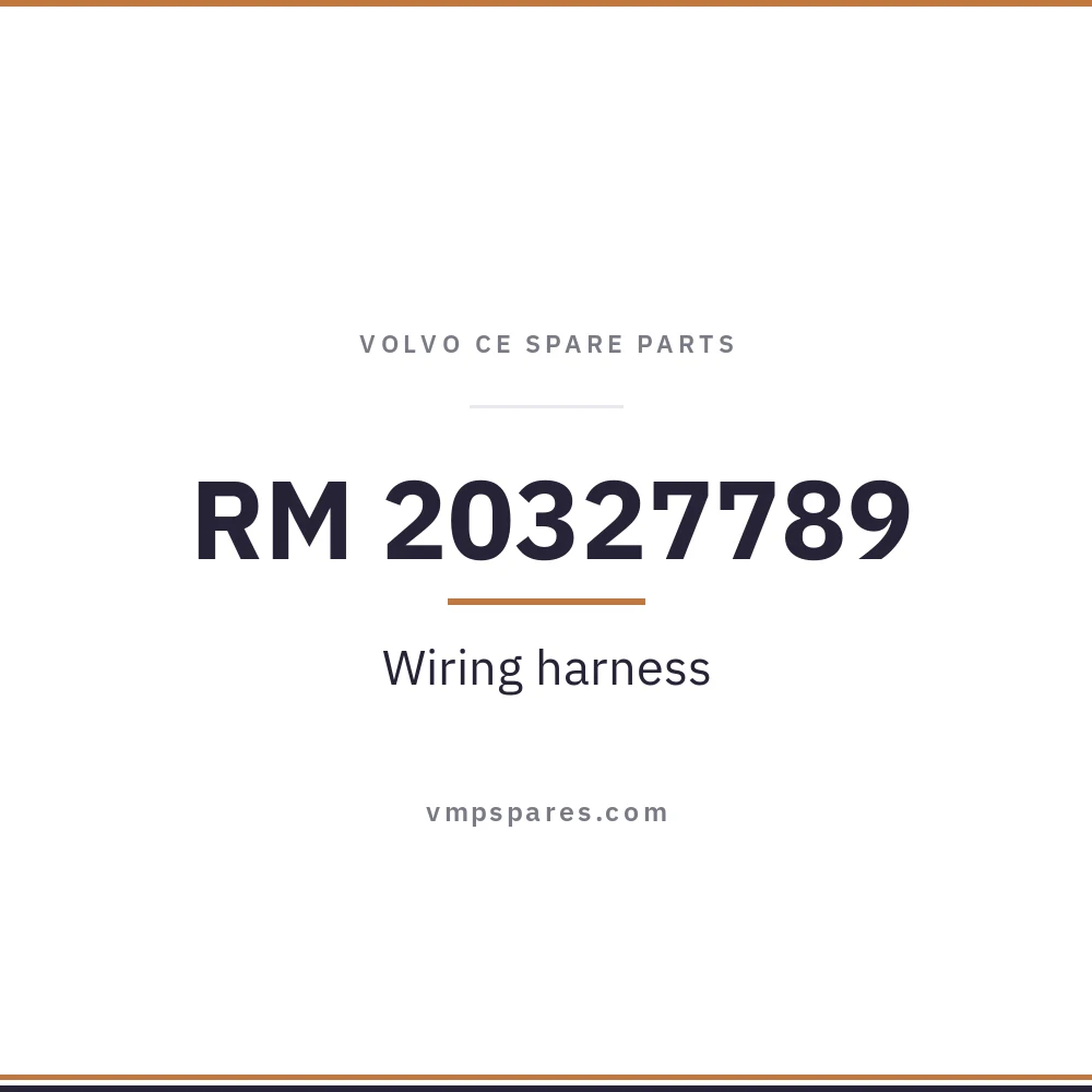 RM 20327789 – Wiring harness