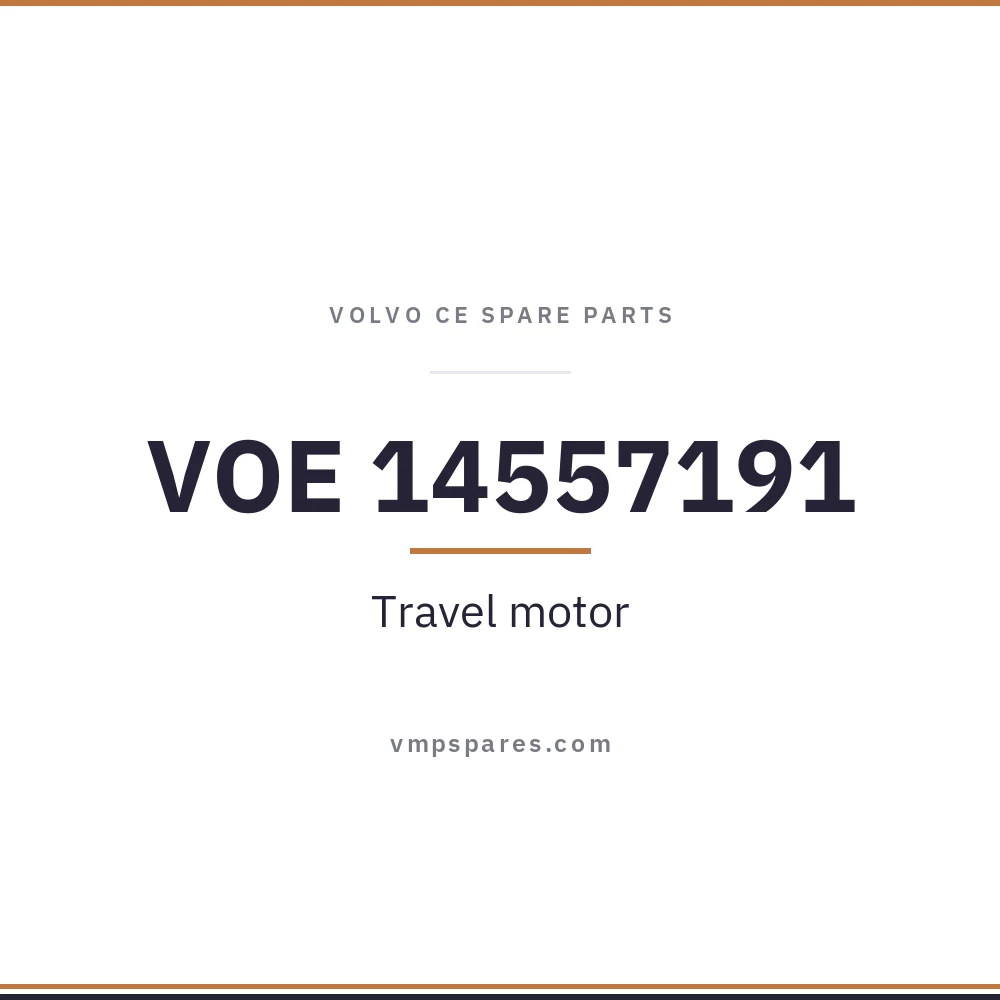 VOE 14557191 – Travel motor