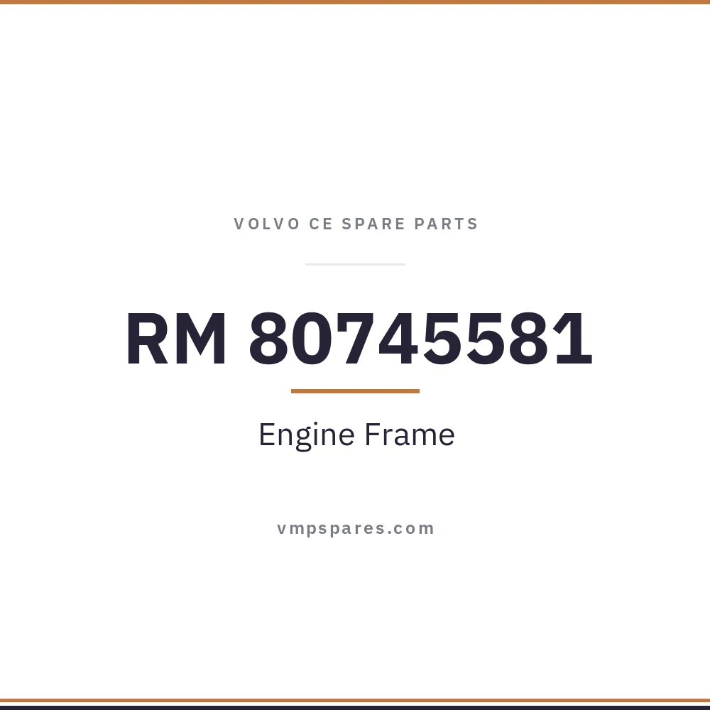 RM 80745581 – Engine Frame