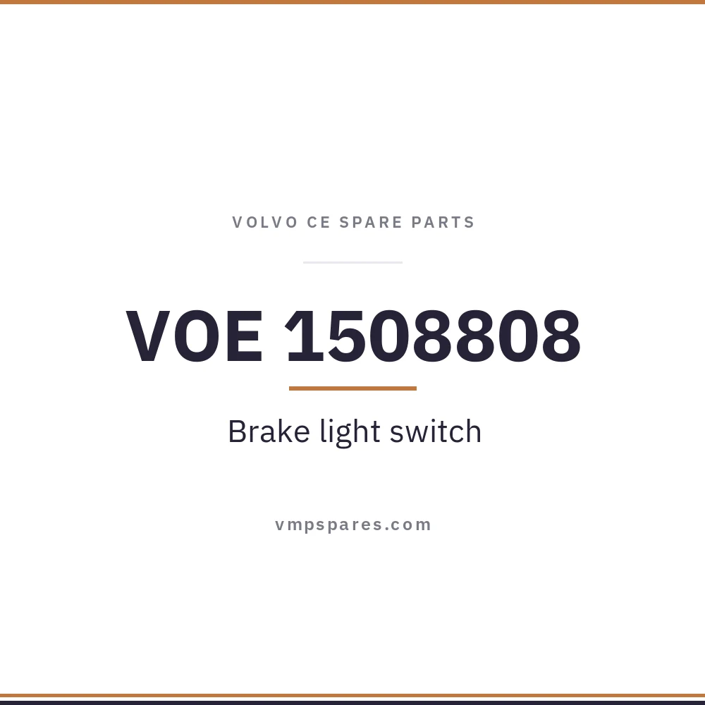 VOE 1508808 – Brake light switch