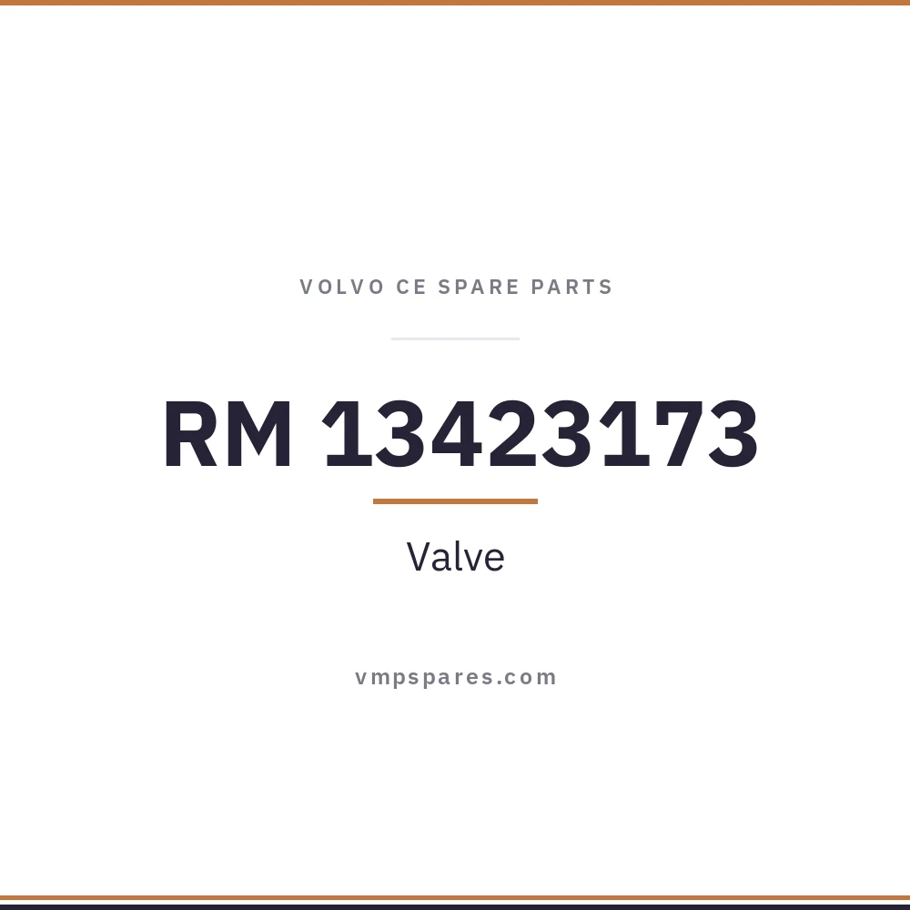 RM 13423173 – Valve