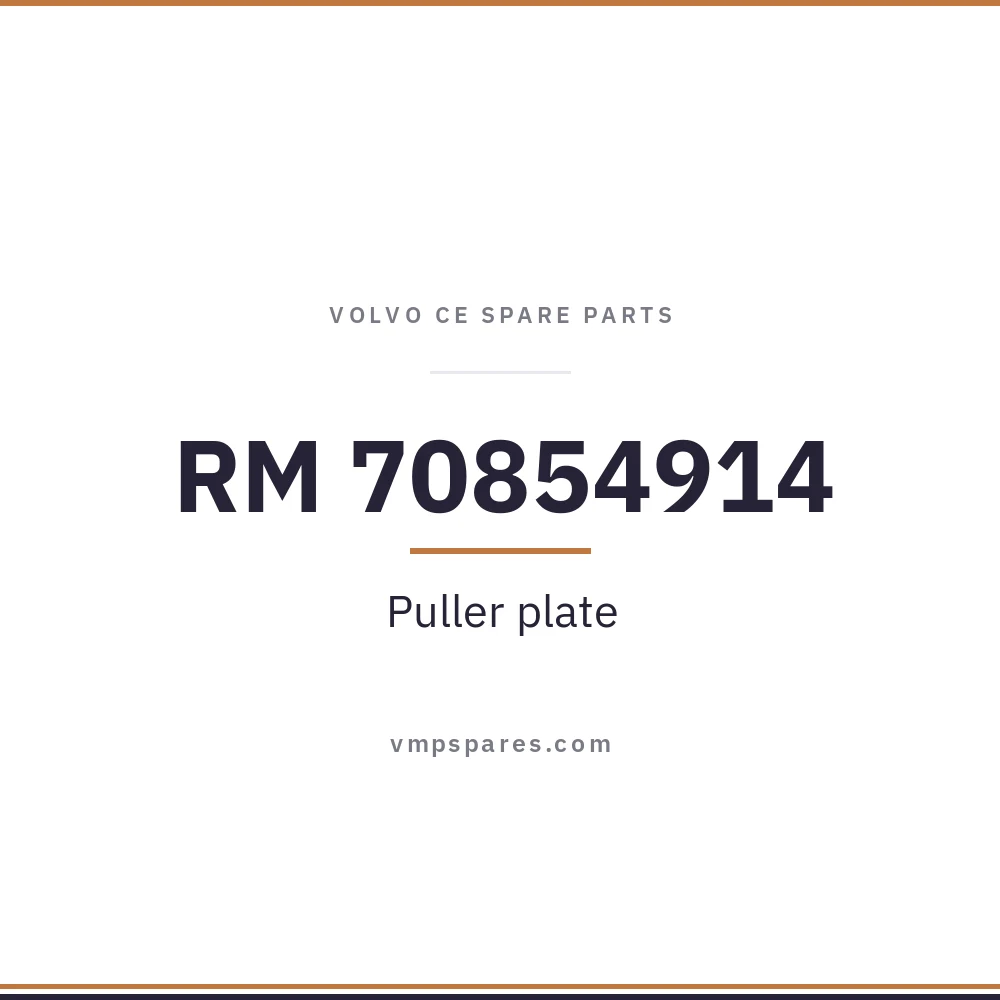 RM 70854914 – Puller plate