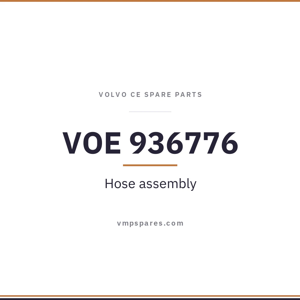 VOE 936776 – Hose assembly