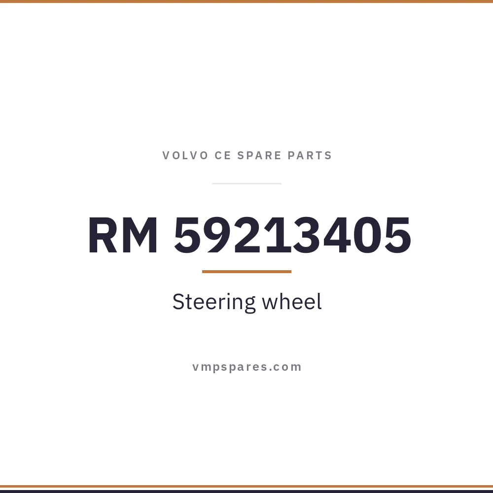 RM 59213405 – Steering wheel