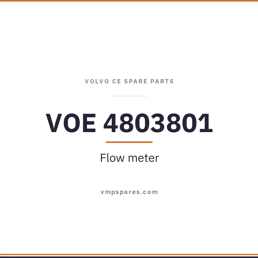 VOE 4803801 – Flow meter