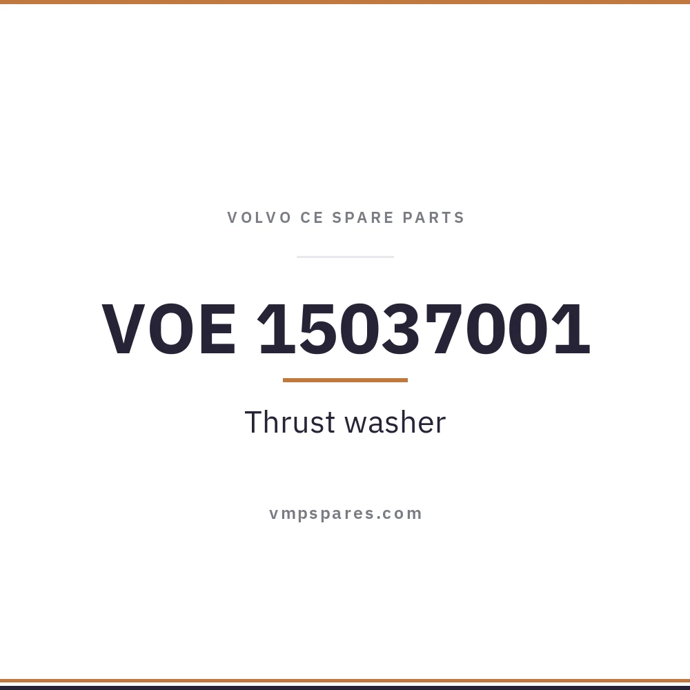 VOE 15037001 – Thrust washer