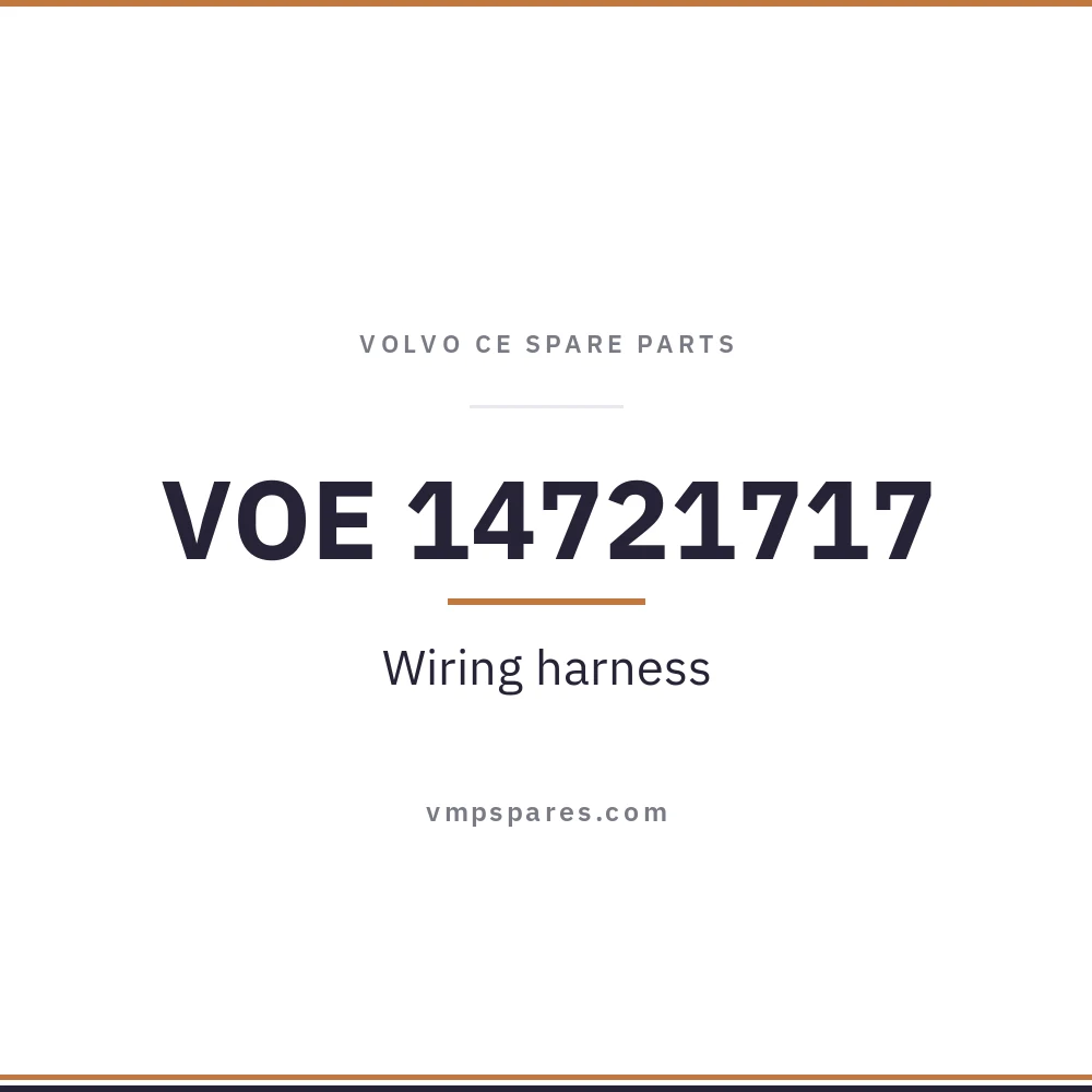 VOE 14721717 – Wiring harness