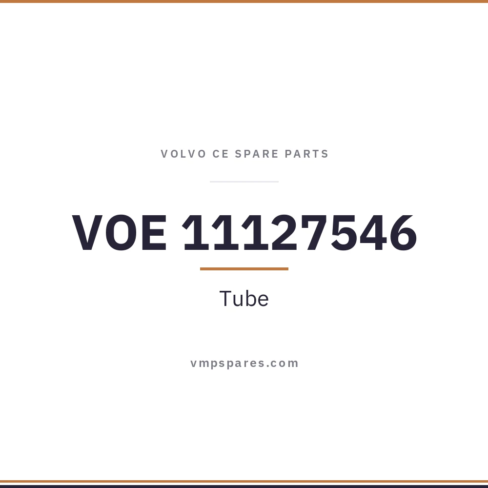 VOE 11127546 – Tube