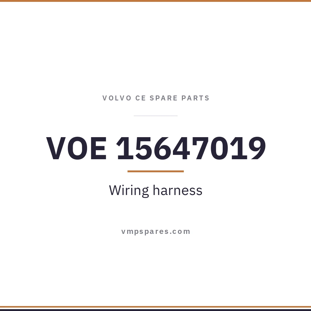VOE 15647019 – Wiring harness