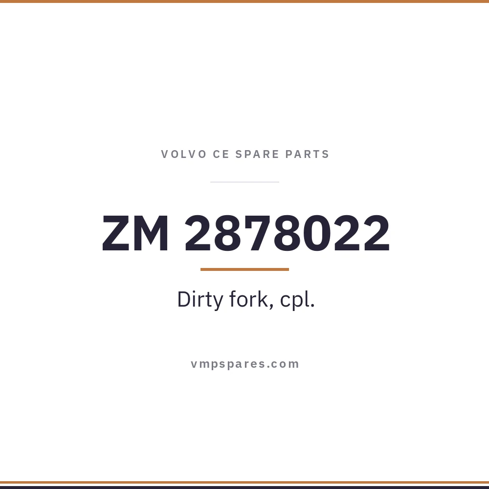 ZM 2878022 – Dirty fork, cpl.