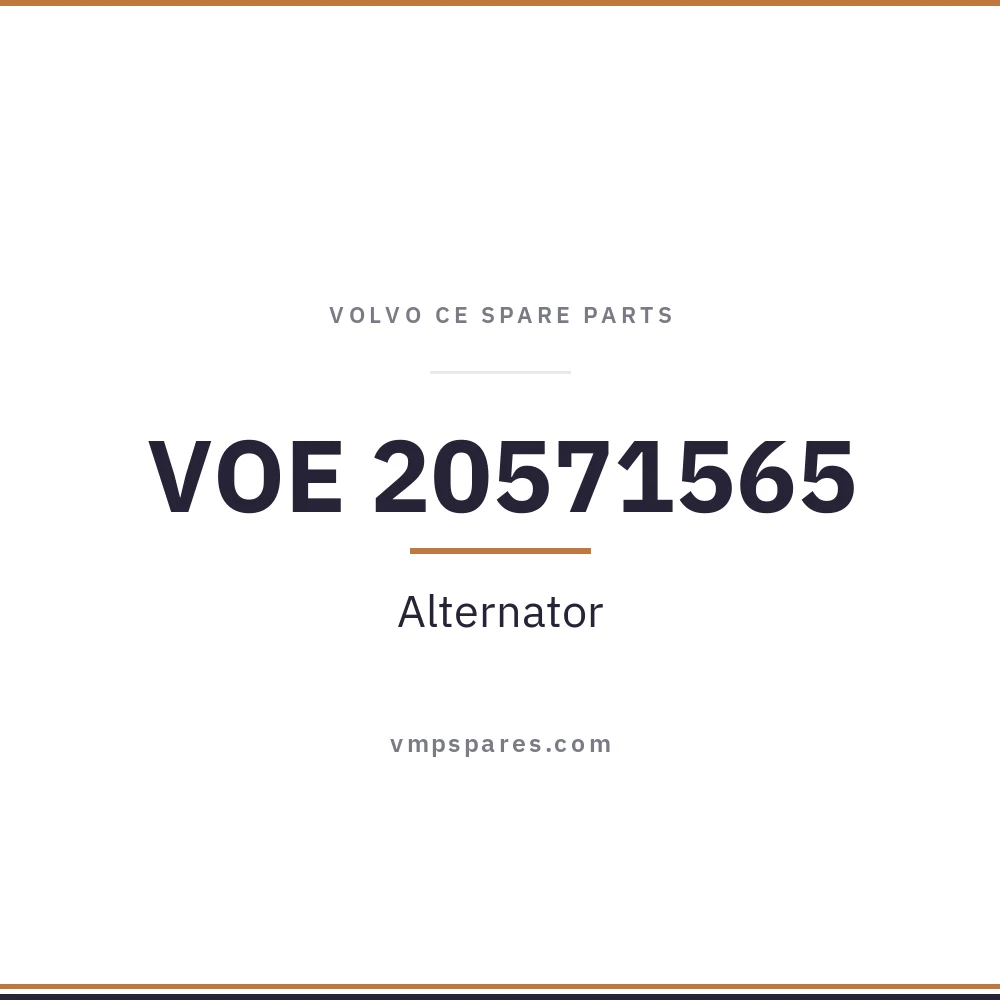 VOE 20571565 – Alternator