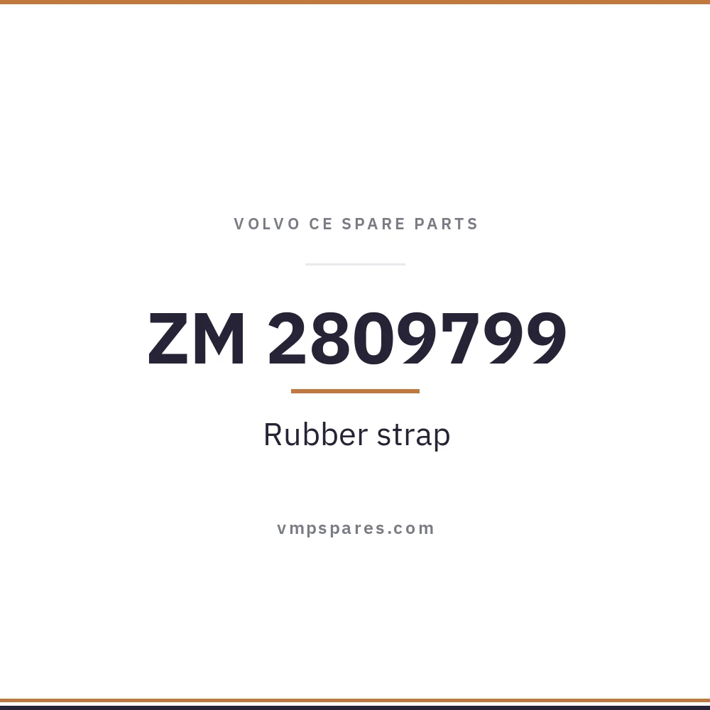 ZM 2809799 – Rubber strap