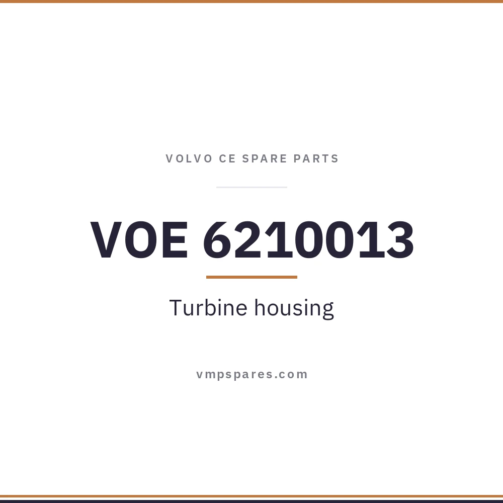VOE 6210013 – Turbine housing