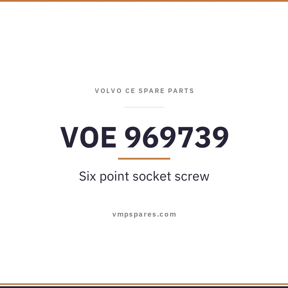 VOE 969739 – Six point socket screw
