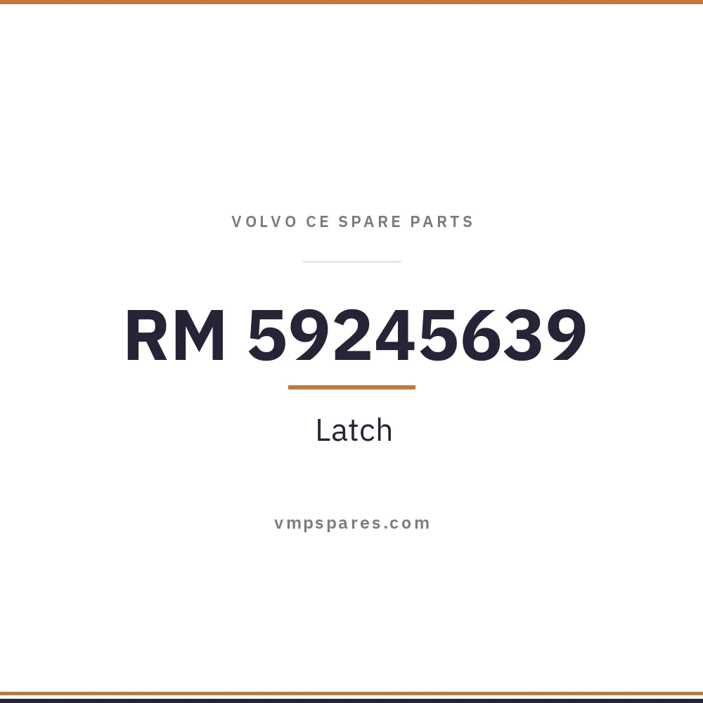 RM 59245639 – Latch