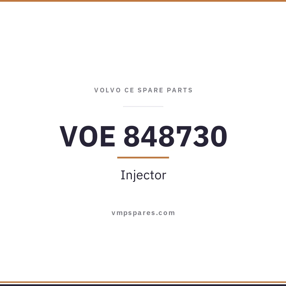 VOE 848730 – Injector