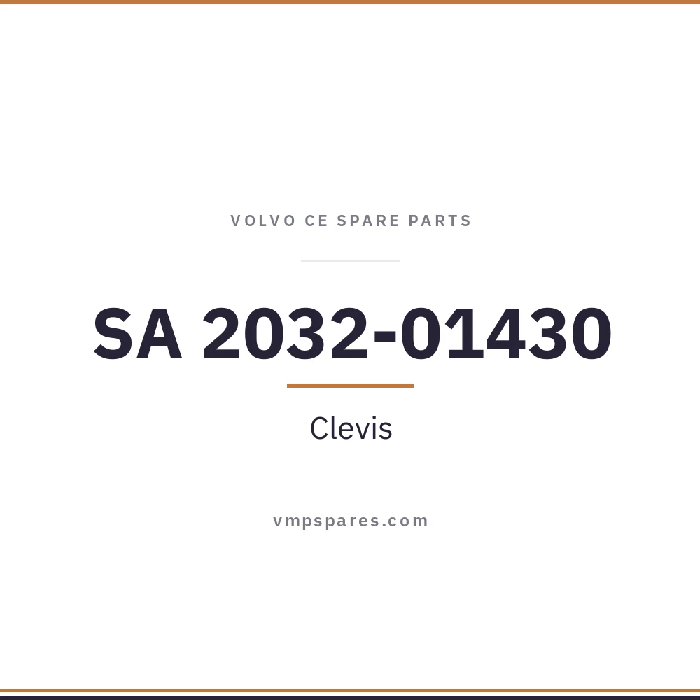 SA 2032-01430 – Clevis