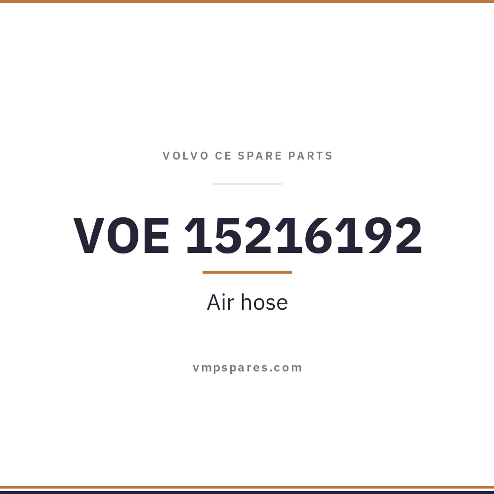 VOE 15216192 – Air hose