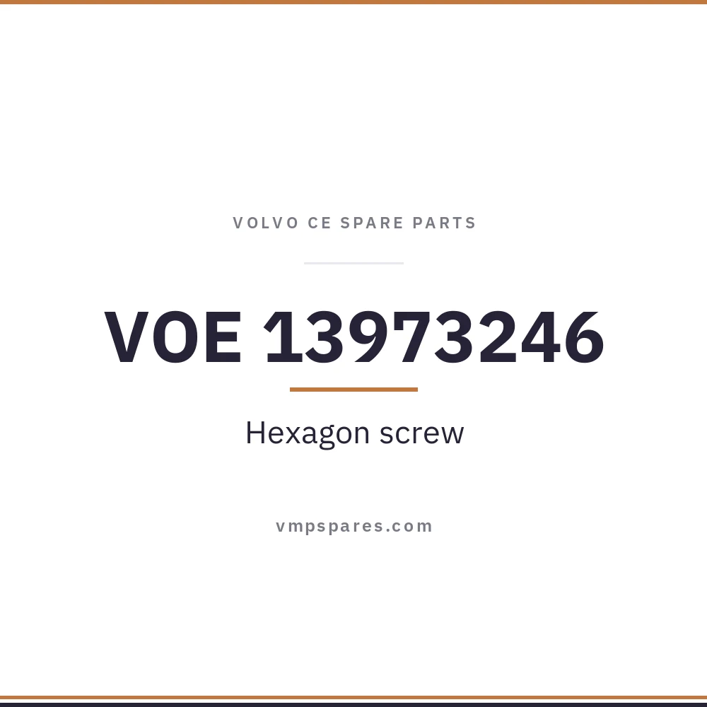 VOE 13973246 – Hexagon screw